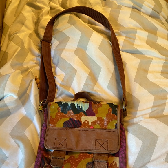 Fossil push clasp satchel - Picture 2 of 7